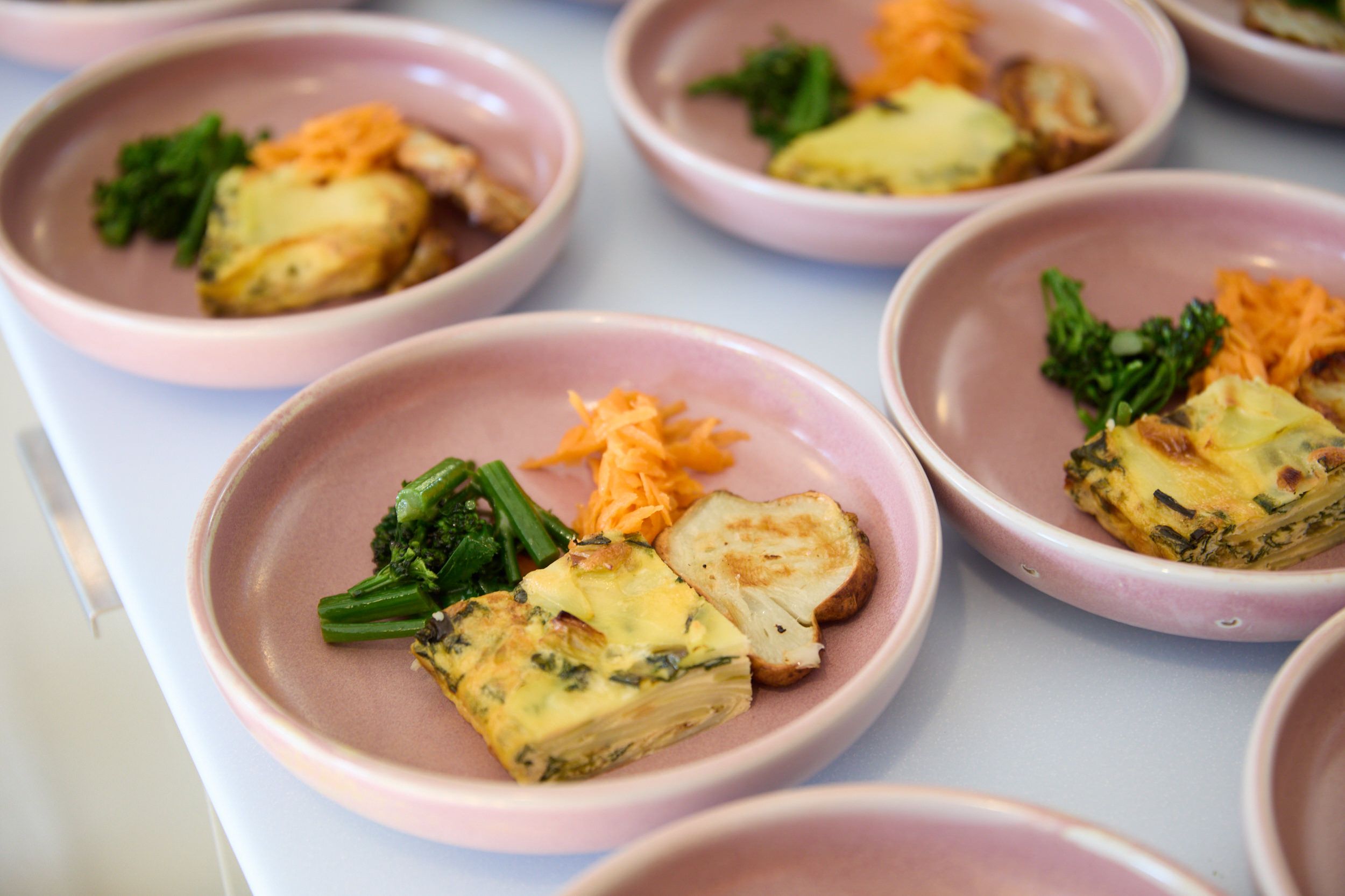 lunch plated up!