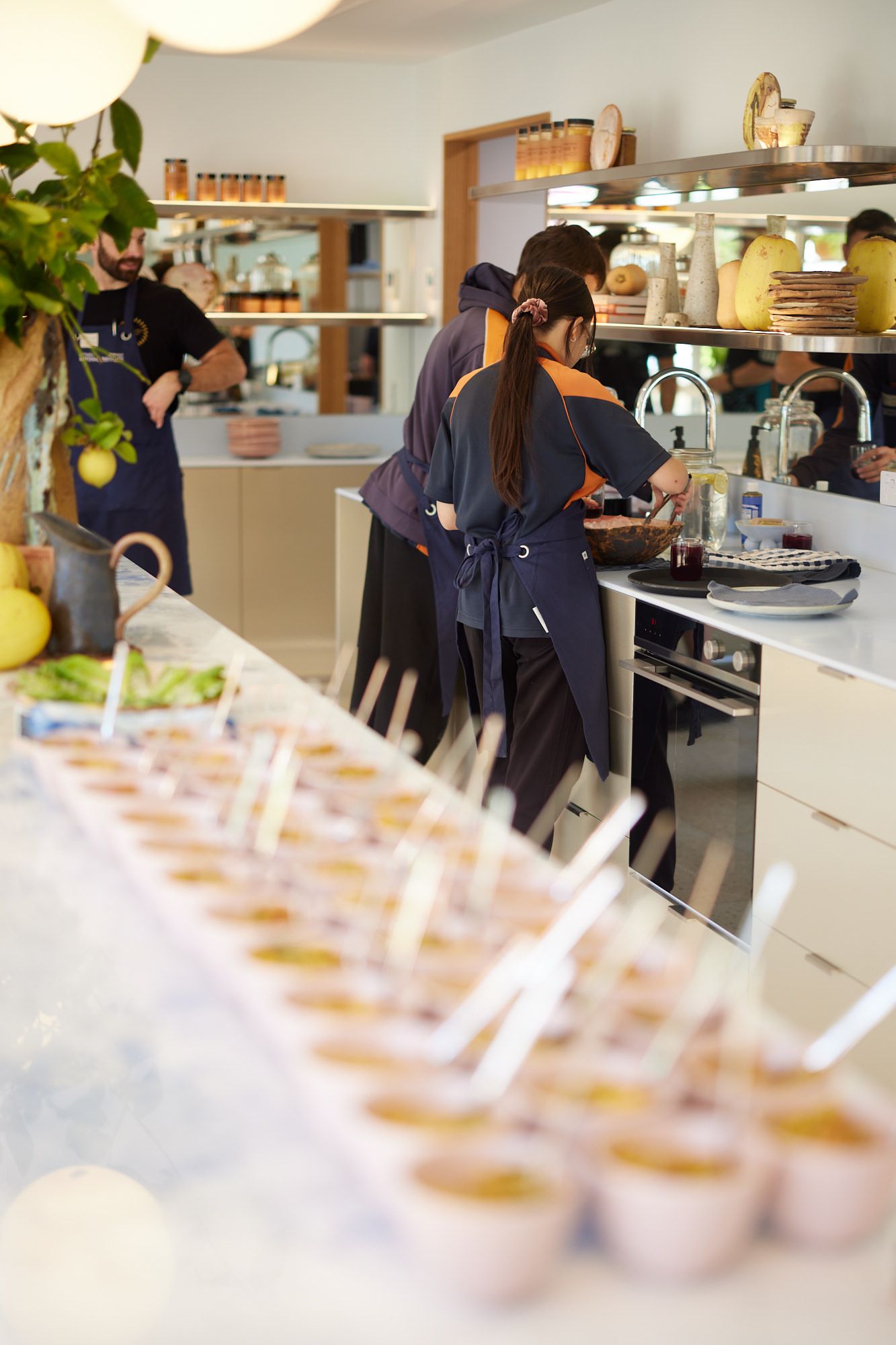 Inside the MI kitchen