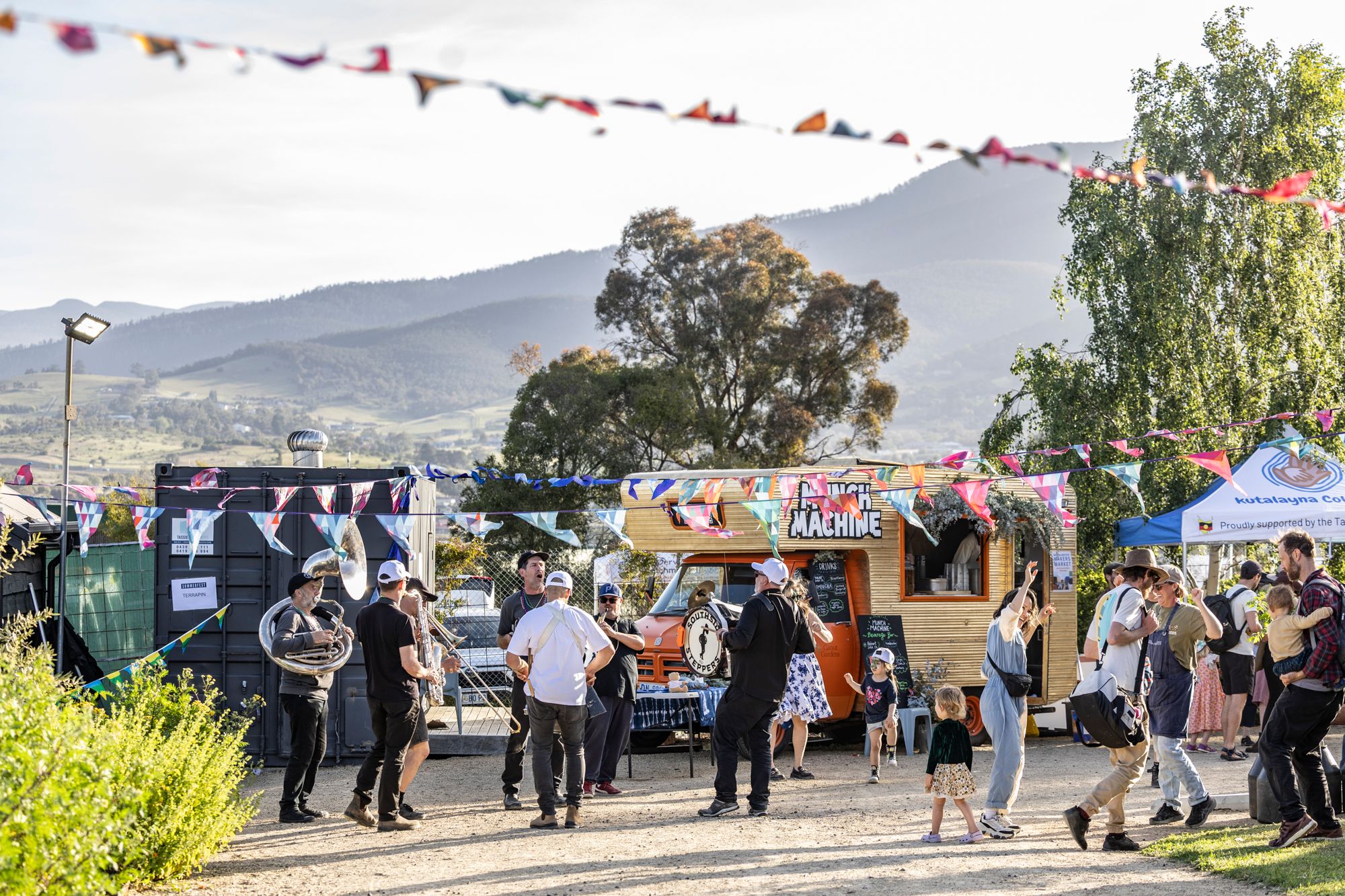 wide shot of springfest 2025