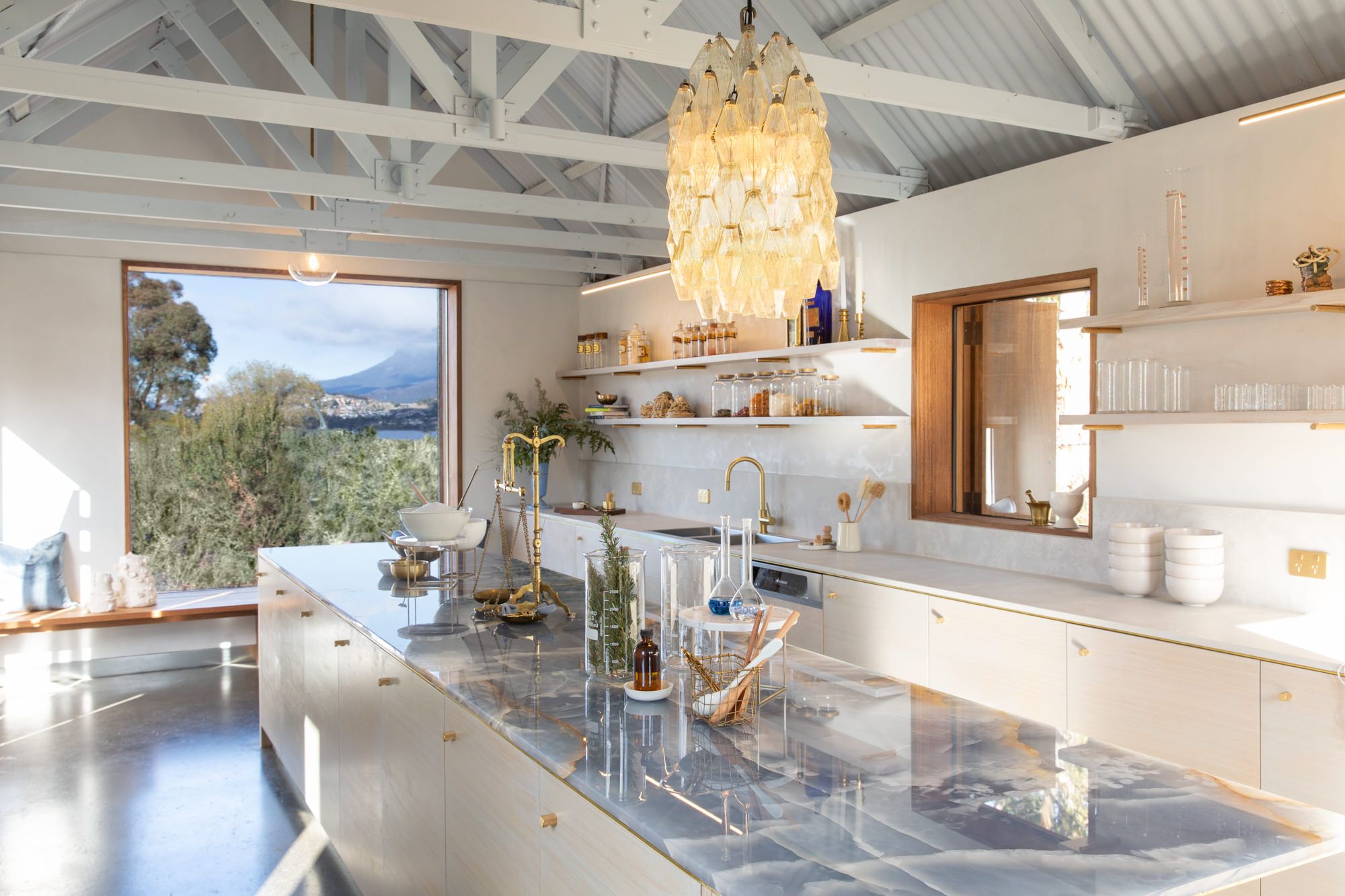 Inside the beauty lab, beautiful and aesthetic.